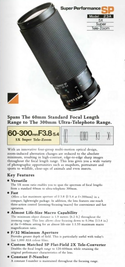 Tamron Adaptall 2 SP 60-300mm f3.8-5.4