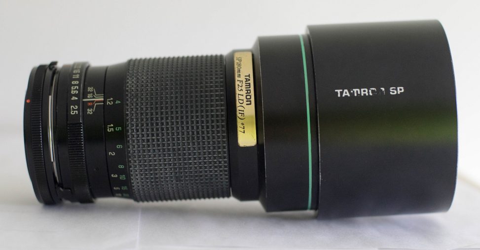 Tamron Adaptall 2 SP 180mm f2.5 LD IF